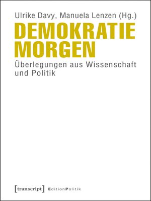 cover image of Demokratie morgen